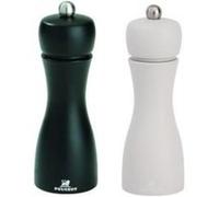 Duo de moulins à poivre et à sel Peugeot Tahiti 2/24260 Blanc et Noir Noir et blanc G
