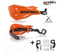 Acerbis X-Factory, protège-mains Orange/Noir Orange/Noir