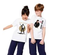 Duo de T-Shirts Enfant Michael Jackson Officiel - King of Pop (FR/ES, Âge, 10 Ans, Taille Normale, 2)