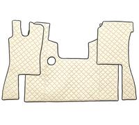 Duo De Tapis + Housse En Cuir Synthétique Champagne Pour SCANIA SÉRIE 4 Manuel