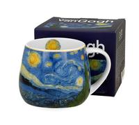 Duo de tasses à café Van Gogh Starry Night en porcelaine, mug, tasse à thé, tasse à café avec anse 430 ml