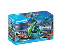 Playmobil Vikings With Sea Monster Figure Bleu Enfants