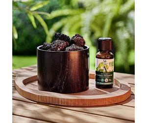 Duo Diffuseur Magma roches volcaniques et Huile essentielle EUCALYPTUS CITRONNE - tranquil'été