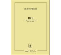 Duo En Quatre Mouvements, Pour Deux Flutes