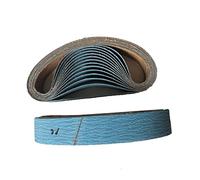 DUO ER 10pcs 686 * 50mm Bleu Zirconium Corindon couronnes abrasives broyant Ceinture broyeur Accessoires (Size : P40)