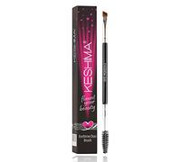 Duo Eyebrow Brush by Keshima Premium Quality Angled Eye Brow Brush and Spoolie