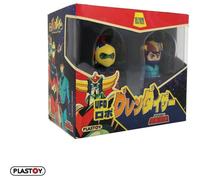 Duo figurines - PLASTOY - Goldorak Alcor et Actarus - Plastique - 7 cm