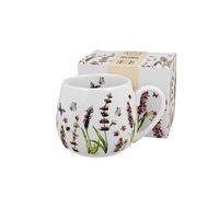 DUO Floral Classic Lavande Tasse en porcelaine de Chine New Bone China 430 ml