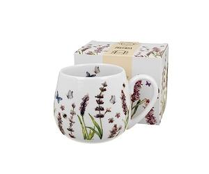 DUO Floral Classic Lavande Tasse en porcelaine de Chine New Bone China 430 ml