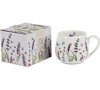 DUO FLORAL Fassbecher 430 ml CLASSIC LAVENDER New Bone China Porzellan