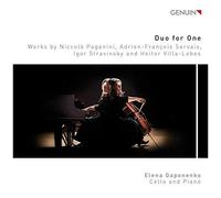 Duo for One – Oeuvres pour violoncelle et piano – Walter Genuin