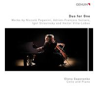 Duo for One – Oeuvres pour violoncelle et piano – Walter Genuin
