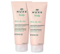 Parapharmacie en ligne > Hygiène & Premiers soins > Produits pour la douche et le bain > Gels douche et savons liquides Nuxe Rêve de Thé Gelée de Douche Ressourçante 2 x 200 ml