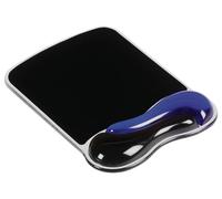 Duo Gel Vague Ergonomic Souris Tapis, Bleu/Noir - 62401