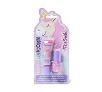 Duo Gloss À La Fraise + Vernis À Ongles Little Unicorn - Rose
