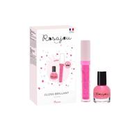 Coffret DUO Gloss et vernis ROSAJOU rose TU