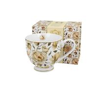 Duo Gobelet avec pied Anglais Rose Blanc - 0,53 L