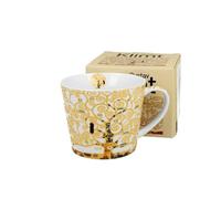 Duo Gobelet droit inspiré de G. Klimt Tree of Life Ecru - 0,6 l