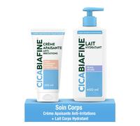 Duo Hydratation & Apaisement Corps ? Crème Apaisante Anti-irritations 200 Ml & Lait Hydratant 400 Ml Cica Multicolore TU