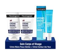 Duo Hydratation Mains & Regard ¿ Crème Mains L¿Originale 2×50 Ml & Crème Contour Des Yeux Hydro Boost 15 Ml Neutrogena