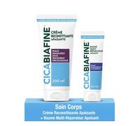 Duo Hydratation Quotidienne - Baume Hydratant Pompe 400 Ml & Baume Multi-Réparateur Apaisant 50 Ml Cicabiafine