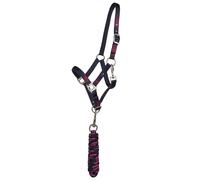 Duo licol et longe pour cheval QHP Jaily Bleu Shetland