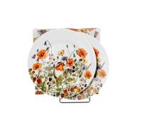 Duo Lot de 2 assiettes à gâteau Wild Bird - 19 cm en porcelaine New Bone China