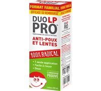 DUO LP PRO Anti-poux et lentes lotion 200ml Format Familial