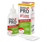 DUO LP PRO Lotion Anti-Poux et Lentes - Lotion 100% efficace* - 150 ml - Peigne anti-poux fin inclus - Haute tolérance et sans insecticide - Dès 6 mois