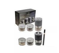 DUO MAESTRO Bar à poivres et Bar à sels Coffret Moulin Réservoir, 3 Poivres et 3 sels PEUGEOT