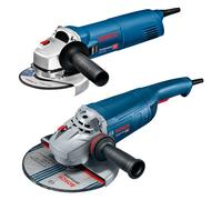 Duo meuleuse BOSCH Professional (GWS 22-230 P + GWS 1400)