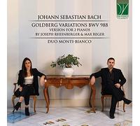 DUO MONTI-BIANCO - GOLDBERG VARIATIONEN FUER 2 KLAVIERE - CD - F600z