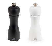 Duo Moulins À Poivre Et Sel Peugeot Sel Et Poivre Duo Tahiti Blanc Bois