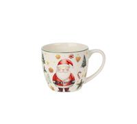 Duo Mug Père Noël avec emballage cadeau - 0,46 l