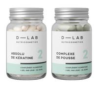 Duo Nutrition-Capillaire - Action 360° Sur La Synthèse De Kératine 1 Mois