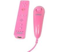 Duo Pack Konix Manette + Joystick Wii / Wii U Rose Rose G