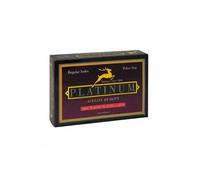 Duo Pack PLATINUM regular - 2 jeux de 55 cartes 100% plastique - format poker - 2 index standards