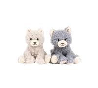 Duo peluches chats romy 15 cm