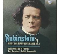 DUO PIANISTICO DI FORENZE-MUSIC FOR PIANO FOUR HANDS CD NEUF RUBINSTEIN,ANTON