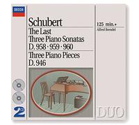 Alfred Brendel (piano) – Les 3 dernières sonates – Verve Spa