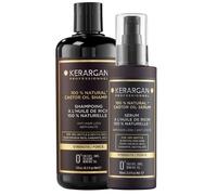 Duo shampoing et sérum anti-chute - KERARGAN - Huile de ricin - Sans sulfate - 500ml + 100ml