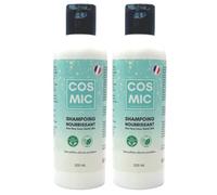 Duo Shampoings Nourrissants Sans Sulfate - Cheveux Secs, Abîmés et/ou Bouclés - Hydratation, Douceur, Souplesse, Réparation - Coco, Aloe Vera, Karité BIO - Sans Silicone, Sans Parabène - 2x200ML