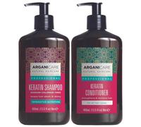 Duo Shampooing + Conditionner Kératine Arganicare 400 ml