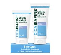 Duo Soin Mains & Pieds - Crème Mains Réparatrice 75 Ml & Crème Pieds Anti-Fendillements 100 Ml Cicabiafine