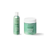 Duo Soins Cheveux Sensibilisés - Shampooing au Calendula 250ml + Crème Précieuse 220ml - Soin Essentiel Revitalisant, Réparation et Protection Capillaire