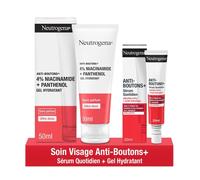 Duo Traitement & Hydratation Anti-Boutons ¿ Sérum Quotidien Anti-Boutons 30 Ml & Gel Hydratant Anti-Boutons 50 Ml Neutrogena