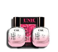 DUO UNIC - Eau de Parfum Sugar Delight - 2 x 30 ml - Parfum Sucré et Vanillé - Notes Pralines et Sucre - Sillage Gourmand et Réconfortant - Fabrication Française