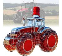 DUOAZJL Carafe à Whisky en Forme de Voiture 300 ML - Statue Artistique, Bouteille de Whisky en Forme de Tracteur, Distributeur de Bouteilles de vin vides Anti-Fuite créatif(A)