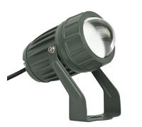DUOAZJL Projecteur Sol Lumières - Spot LED Exterieur, Lampe Murale d'extérieur à Faisceau LED AC85-265V, projecteur à Faisceau étroit étanche Ip65, Support réglable à 180 ° lumière au Sol(Blue)