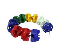 DUOAZJL Séparateur De Couloirs De Piscine Flottant, De 1,0 À 18,3 M, pour La Compétition De Natation en Eau Peu Profonde, Séparation De Profondeur, Facile À Installer(Nylon,3m/10ft)